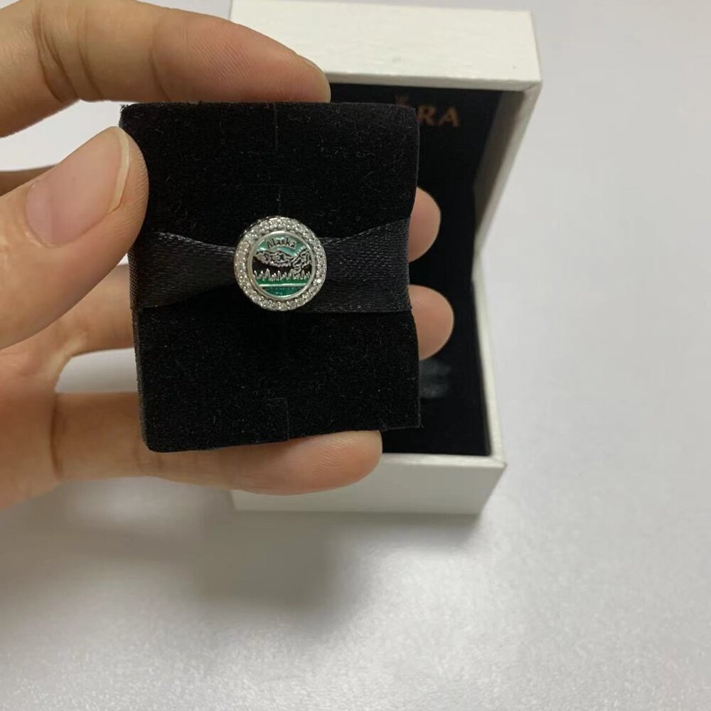 Pandora Ketchikan Travel Alaska Exclusive Dangle Charm My Heart Chicago Pendant